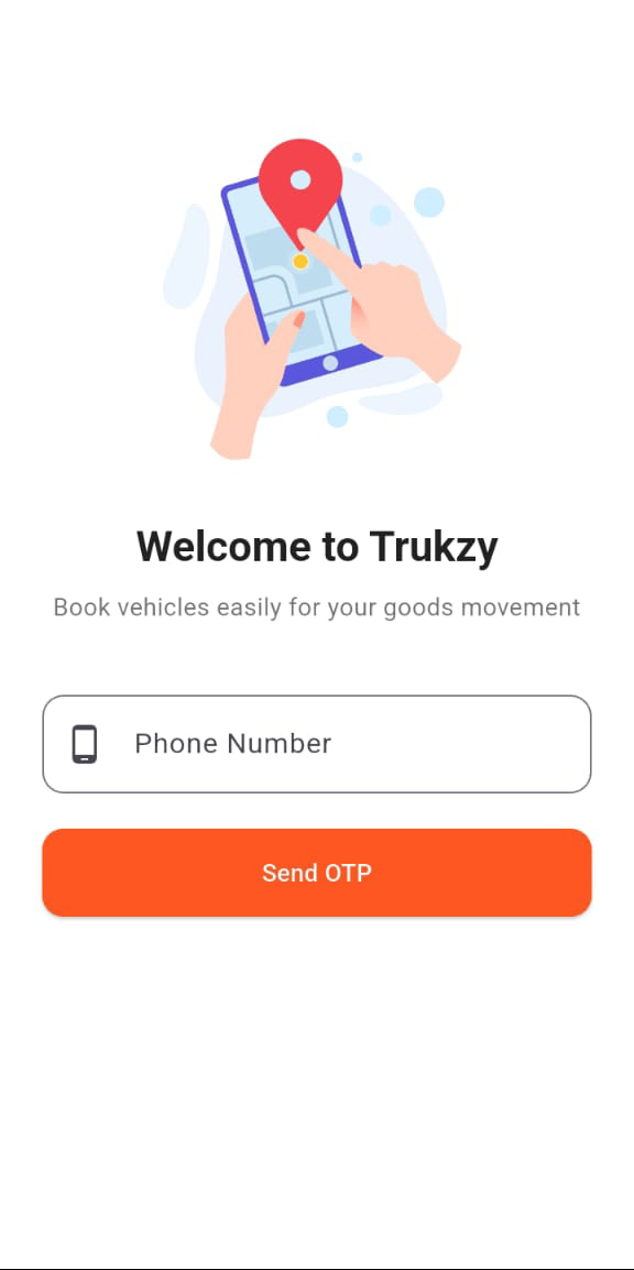 Customer App Mockup